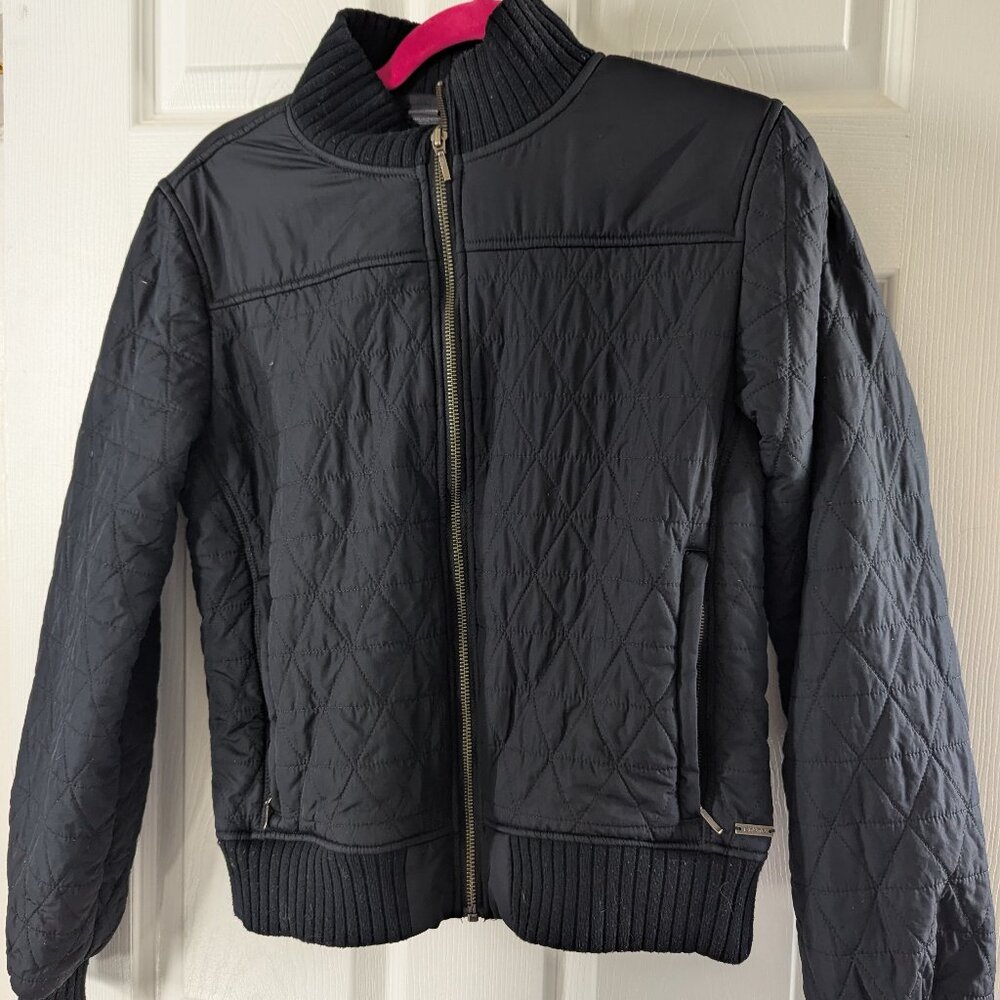 Prana bomber style fleece jacket